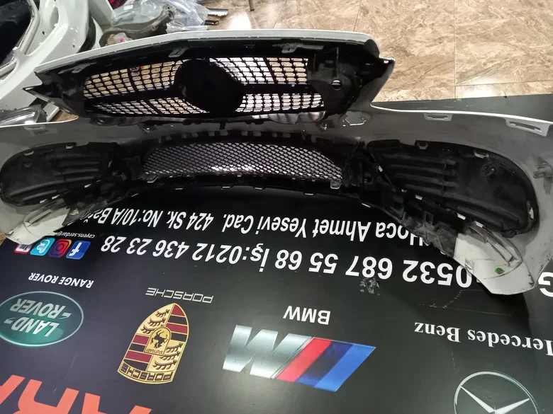 Mercedes W205 C180 C200 C220 AMG Ön Tampon Dolu