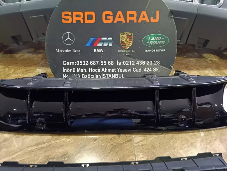 Mercedes W205 C63 2019 Coupe Difüzör Set