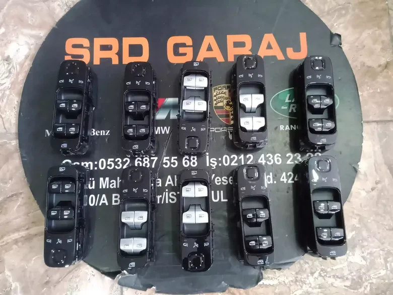 Mercedes W206 2023 Cam Düğmesi 2069007807 2069005611