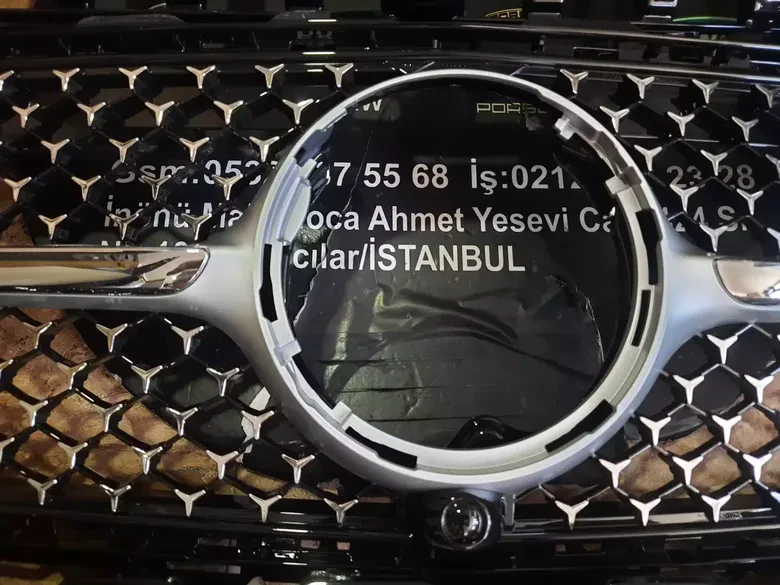 Mercedes W206 Diamond 2022 Gümüş Panjur