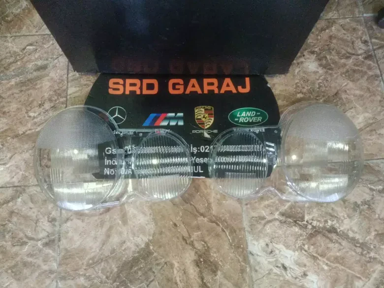 Mercedes W210 1996-2000 Sağ Sol Far Camı