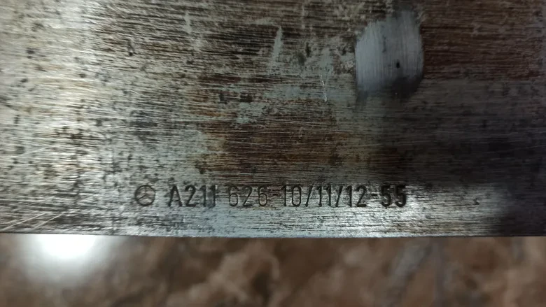 Mercedes W211 E320 E300 A211626 Ön Tampon Demiri