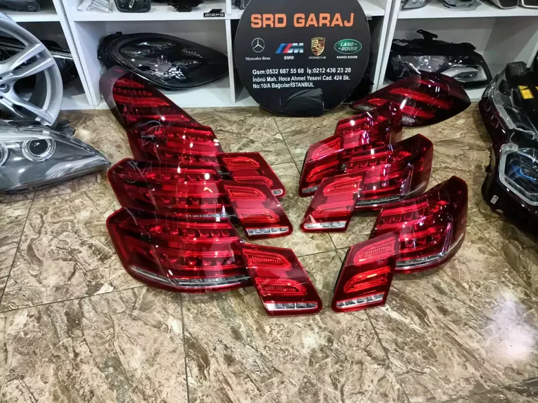Mercedes W212 2009-2012 Makyajlıya Çevirme Stopu Set