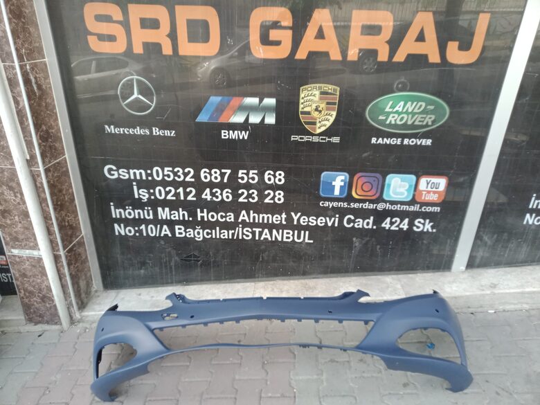 Mercedes W212 2013-2015 Boş Elegance Ön Tampon A2128802547