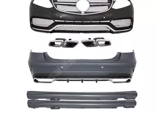Mercedes W212 E Serisi E63 AMG Dönüşüm Seti Far Stop Dahil