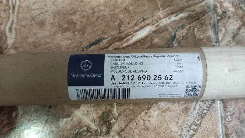 Mercedes W212 E200 E220 E300 Sol Ön Kapı Nikelajı 2126902562