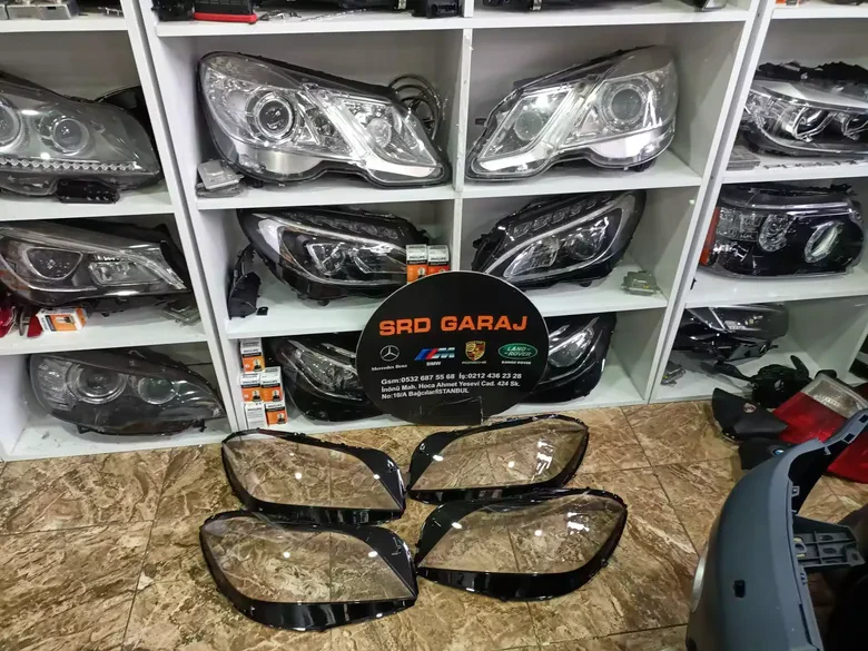Mercedes W218 CLS Far Cami Makyajlı Kasa