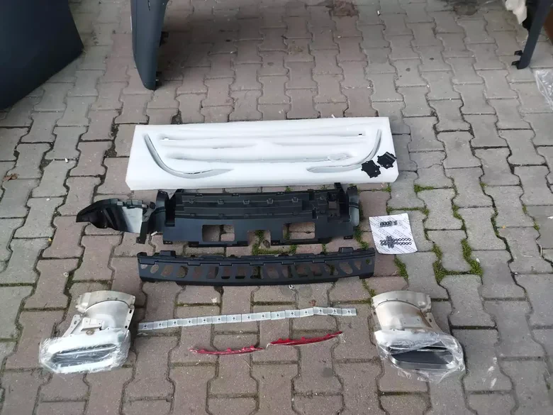 Mercedes W223 Maybach Arka Tampon Dolu