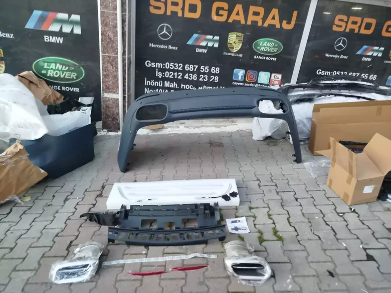Mercedes W223 Maybach Arka Tampon Dolu