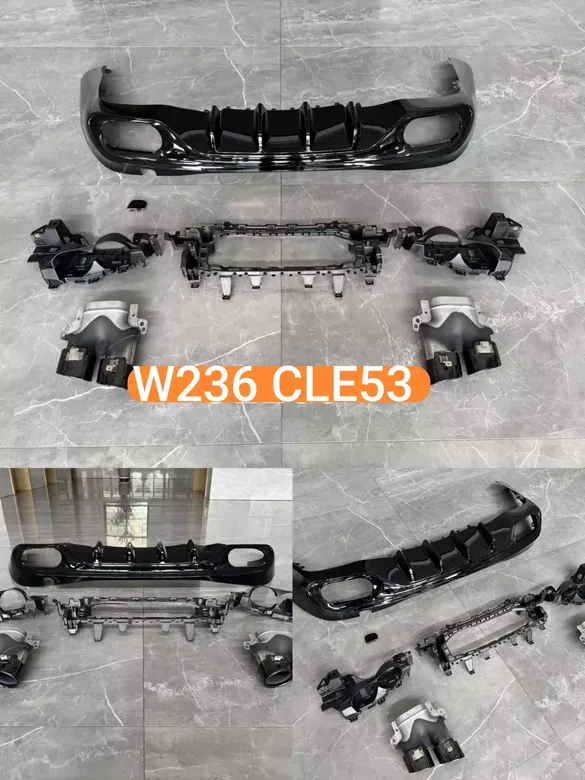 Mercedes W236 CLE53 AMG Difüzör Set Komple
