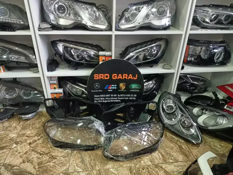 Mercedes W292 GLE LED Far Camı Ve Kasası