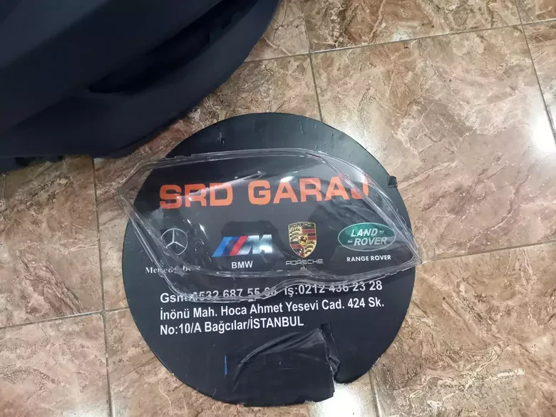 Mercedes X204 Far Camı Sağ