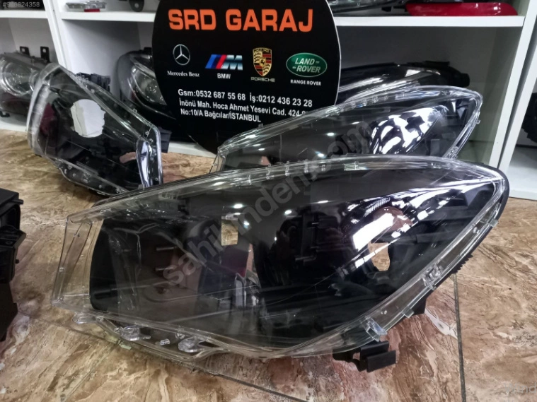 Mersedes CLA Far Camı + Kasa W117 Sıfır