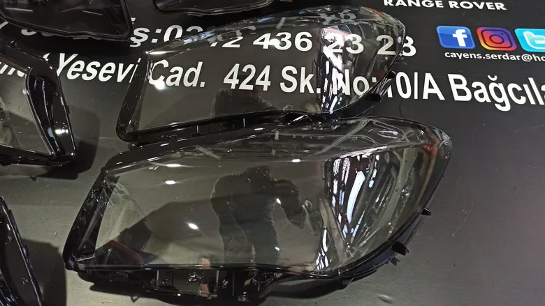 Mersedes CLA W117 Makyajlı Kasa LED Far Camı + Kasası