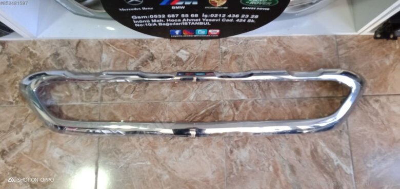 Mersedes GLC W253 Ön Tampon Nikelaj Çıtası A2538856201