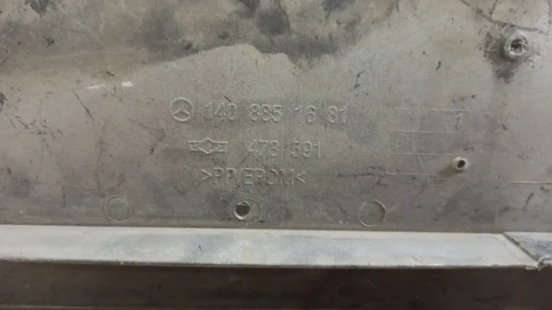 Mersedes S Clas W140 Ön Plakalık 1408851681