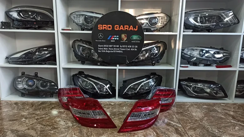 Mersedes W204 Sağ Sol LED Stop C180 C200 C220 Sıfır