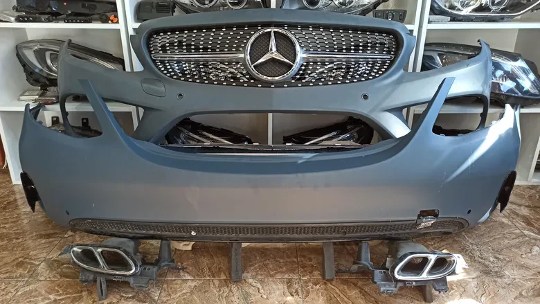 Mersedes W205 C Serisi AMG Ön Arka Tampon Seti