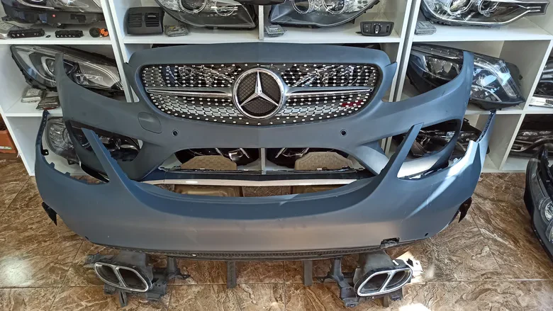 Mersedes W205 C Serisi AMG Ön Arka Tampon Seti