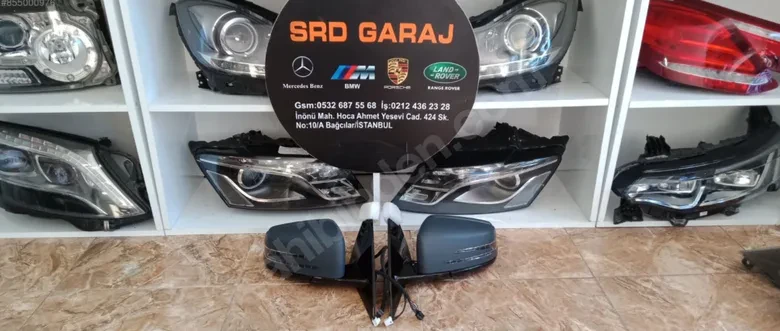 Mersedes W207 W212 E C Serisi Dış Ayna Komple Katlanır