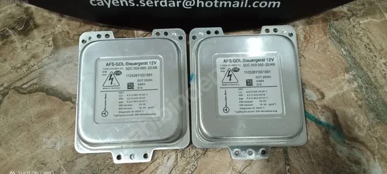 Mersedes w212 w207 E Serisi Zenon Beyni Sıfır