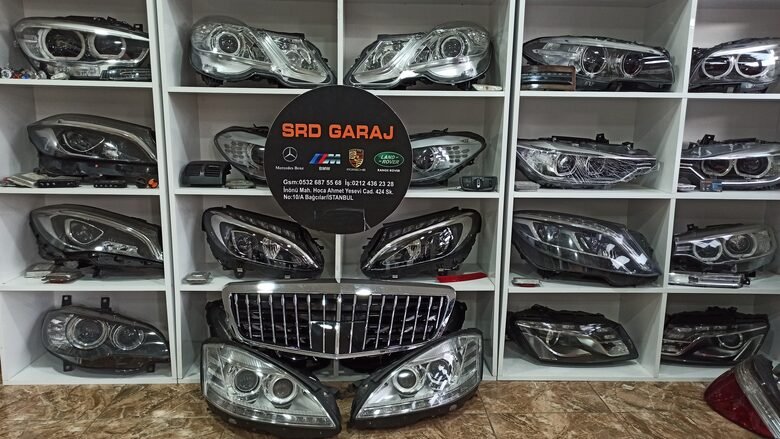 Mersedes W221 S320 S350 S400 S500 Makyajlı Gece Görüşlü Far