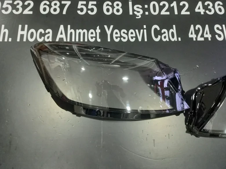 Mersedes W222 S Serisi 2018-2020 Far Camı Orjinal Logolu