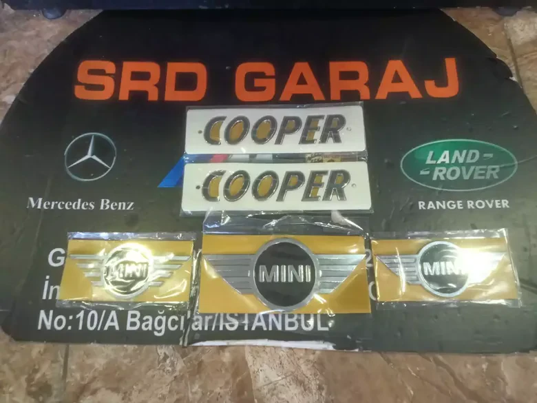 Mini Cooper Arma Logo Yazı