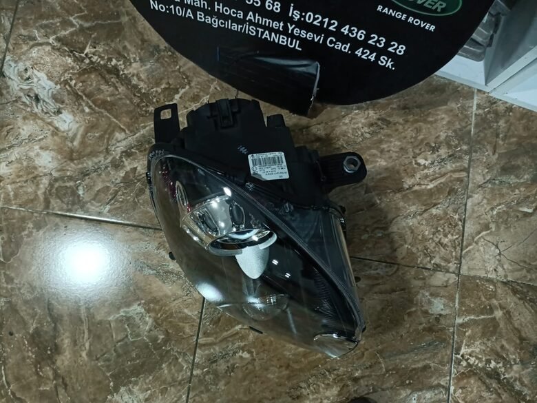 Mini Cooper Contrmany r60 Sağ Far Zenon Siyah Zemin