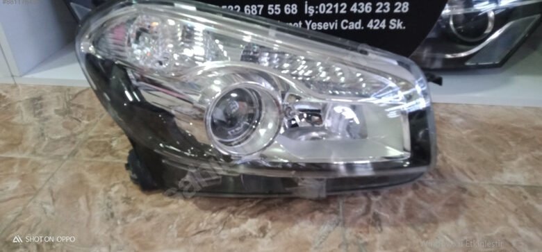 Nissan Qashqai J10 Kasa Sağ Far Tamirlidir