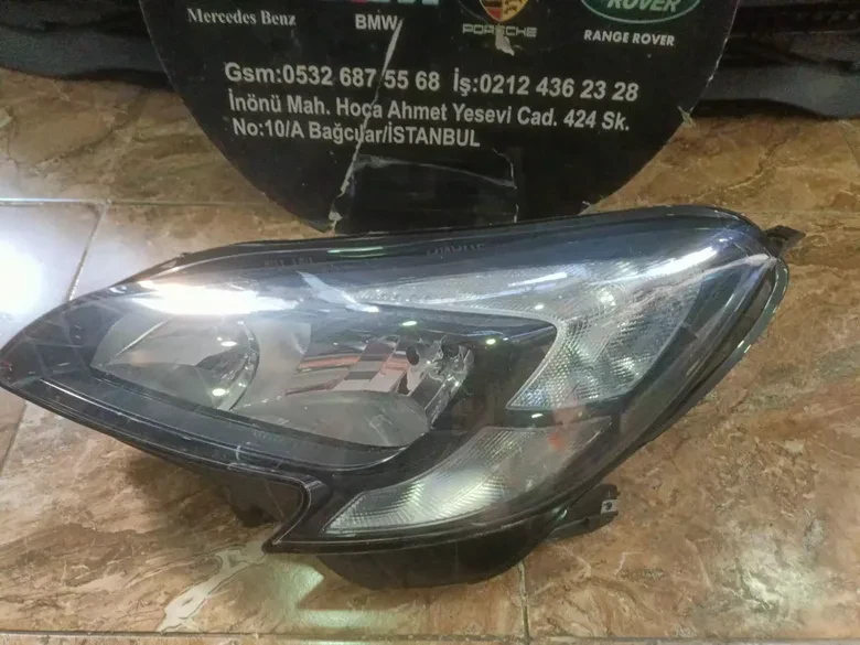 Opel Corsa 2016 2019 Sol Çıkma Far