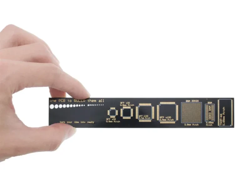 PCB Referans Cetveli 15CM PCB Cetvel Elektronik Mühendisleri İçin