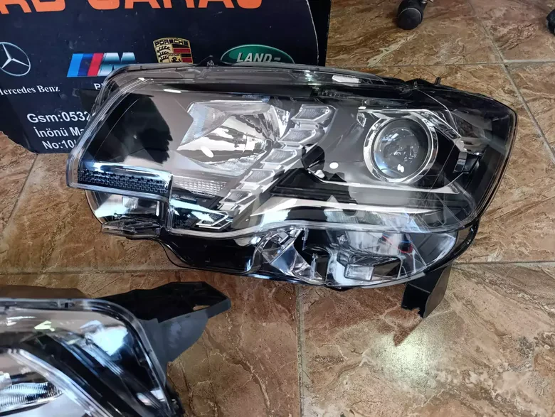 Peugeot Partner Rifter 2019-22 Ledli Sağ Sol Far Sıfır Yns 9816827180 9816827280