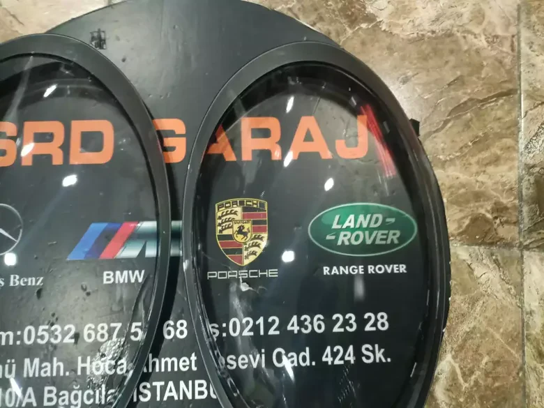 Porsche Carrera 911 991 2012-16 Far Camı Gri
