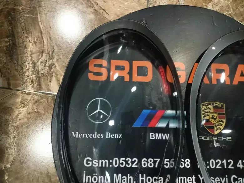 Porsche Carrera 911 991 2012-16 Far Camı Gri