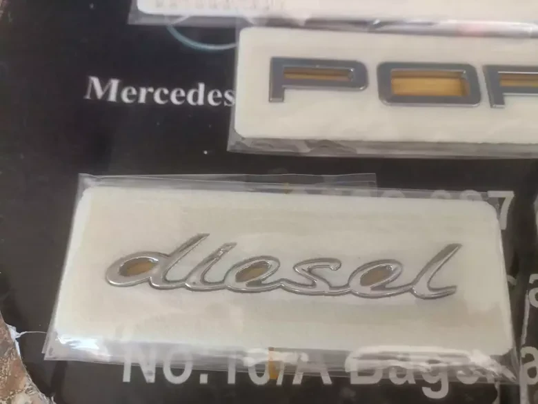 Porsche Cayenne Diesel Arma Logo Yazı