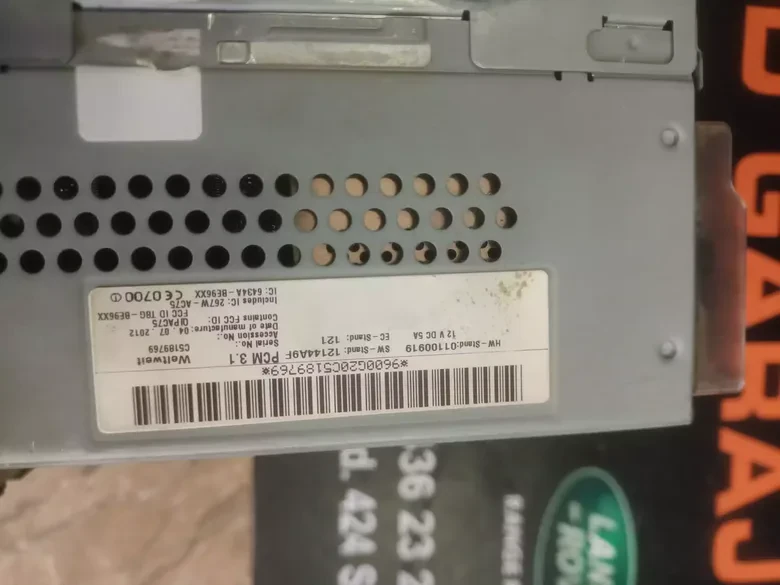 Porsche Panamera 970 Teyp Çıkma Orjinal 97064217213