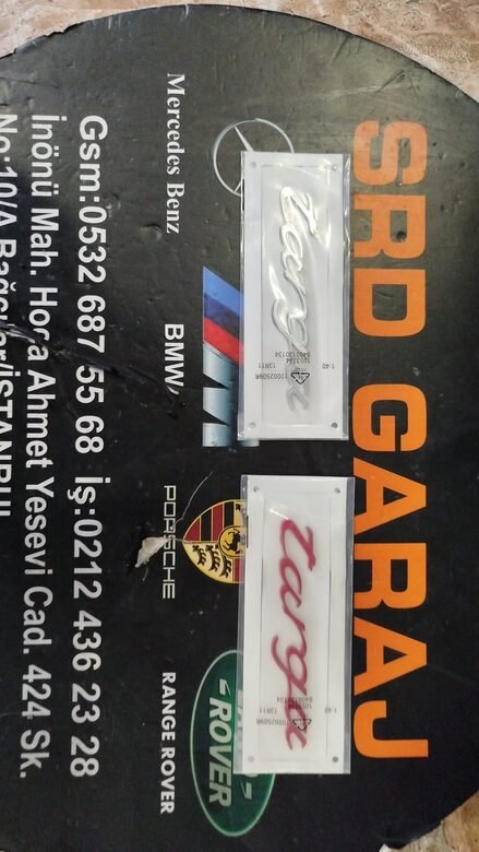 Porsche Targa Yazı