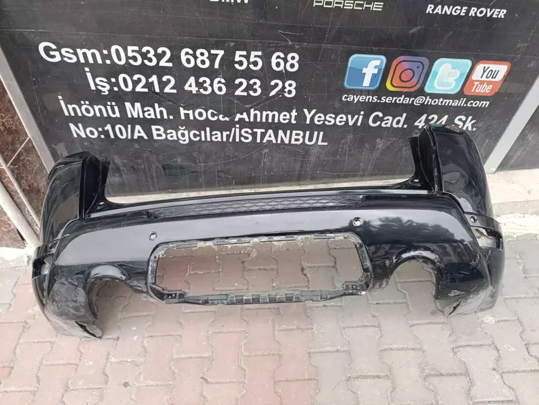 Range Rover Sport L494 2013-17 Arka Tampon Çıkma Siyah