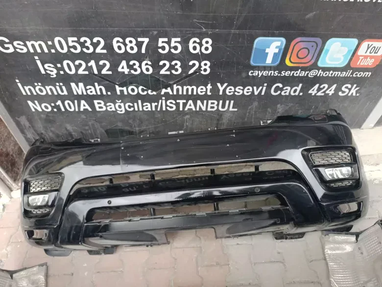 Range Rover Sport L494 2013-17 Ön Tampon Çıkma Siyah