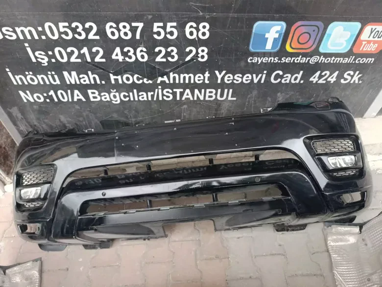 Range Rover Sport L494 2013-17 Ön Tampon Çıkma Siyah