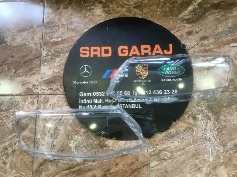 Skoda Octavia 2013 2017 Sağ Sol Far Camı