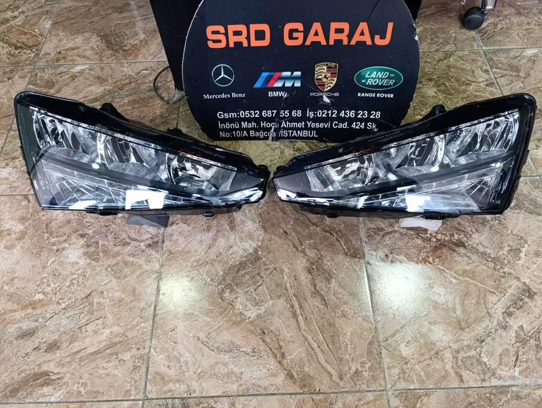 Skoda Scala 2019- Sağ Sol Far Sıfır Yns 6579411016 6579411015