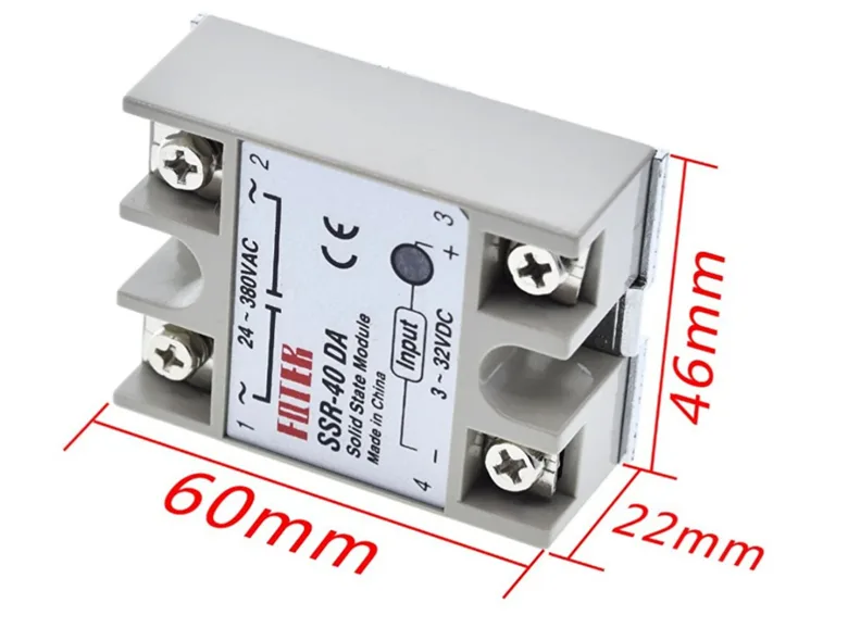 SSR-40DA Geliştirme Kartlarıyla Uyumlu Solid State Röle