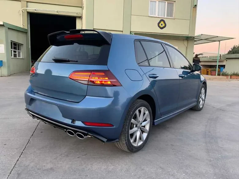 Volkswagen Golf 7 İçin 7.5 R Line Arka Tampon Dolu
