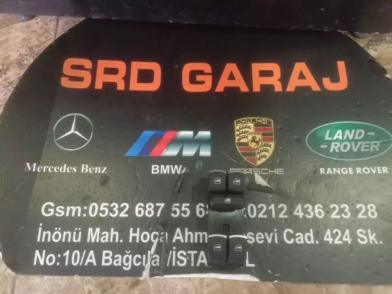 Volkswagen Golf Passat Jetta Tiguan Touran Cam Düğmesi Sıfır 5K4959857