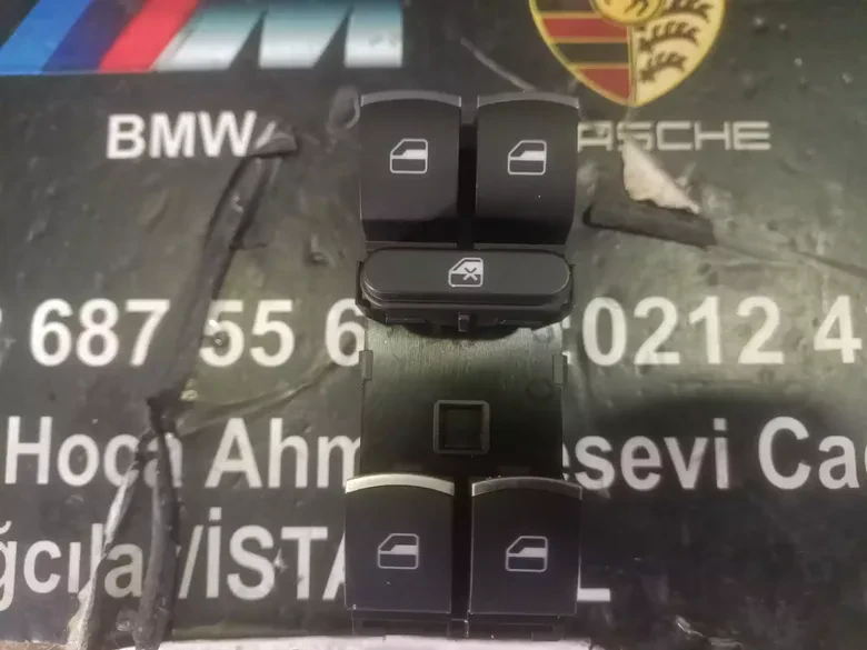 Volkswagen Golf Passat Jetta Tiguan Touran Cam Düğmesi Sıfır 5K4959857