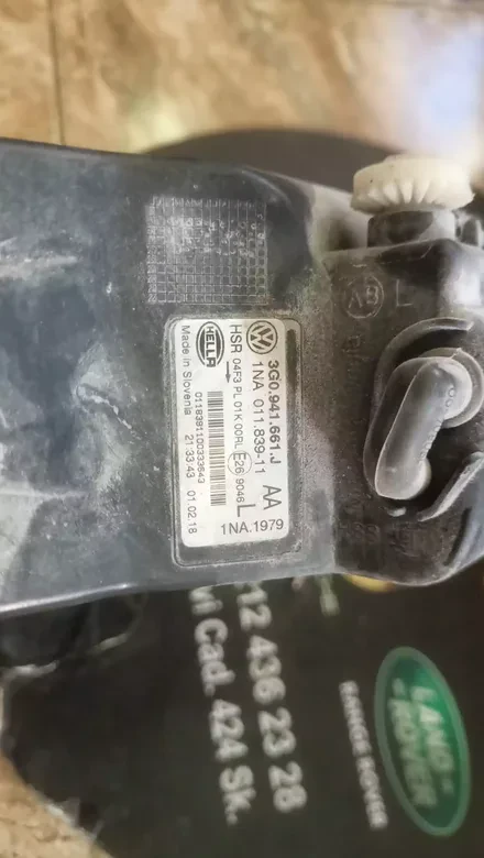 Volkswagen Passat B8 Sol Sis Farı Çıkma Orj 3G0941661J