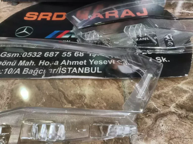 Volkswagen Polo 2021- Sağ Sol Far Camı