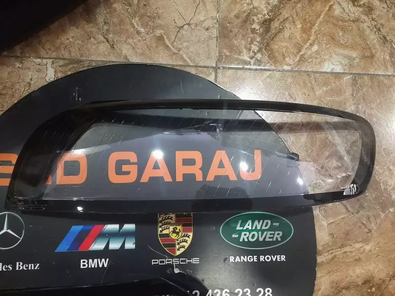 Volvo S40 Sağ Sol Far Camı
